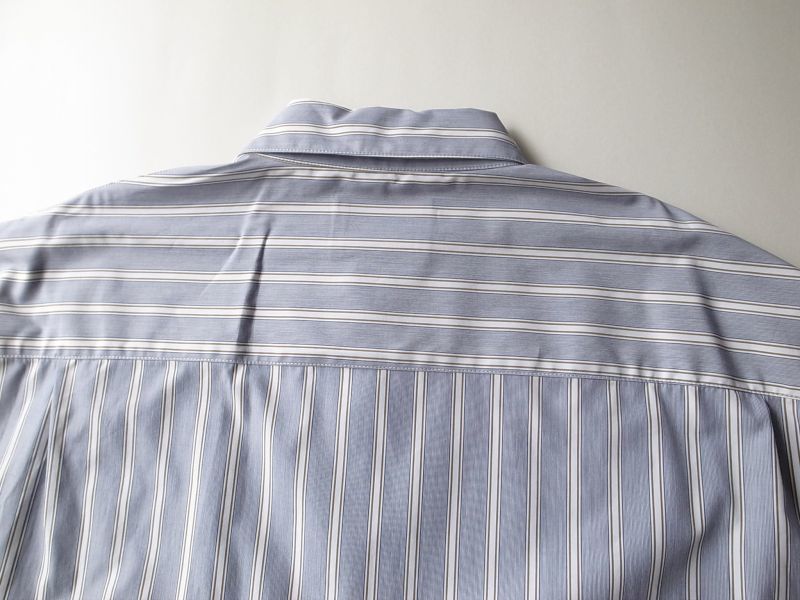 stein Oversized Down Pattern Shirt ストライプ