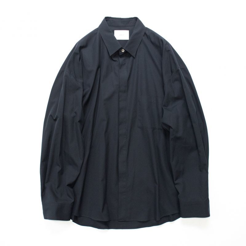 【stein】Fly Front Sleeve Oversized Shirt