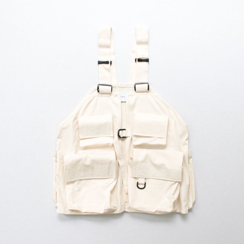 新幹線stein SYSTEM VEST white 67-AM0818-07 トップス