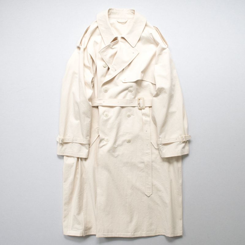 stein / DOUBLE SHADE TRENCH COAT