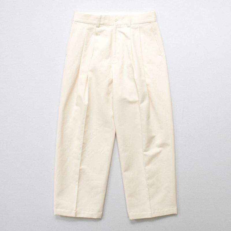 stein WIDE STRAIGHT TROUSERS・-minus - tity