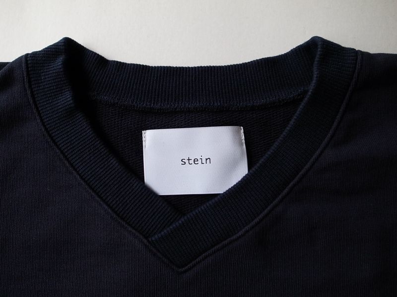 20ss stein DIVIDE SLEEVE V NECK SWEAT - Tシャツ