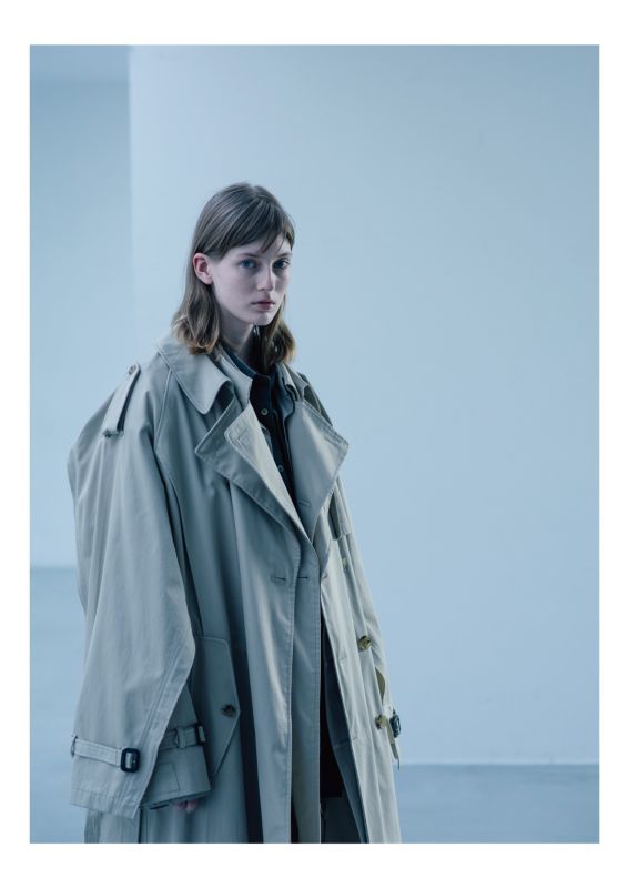 【stein 20ss】DOUBLE SHADE TRENCH COAT