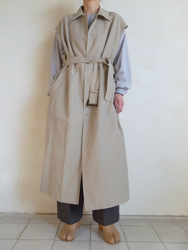 20SS YOKE Detachable Duster Coat-