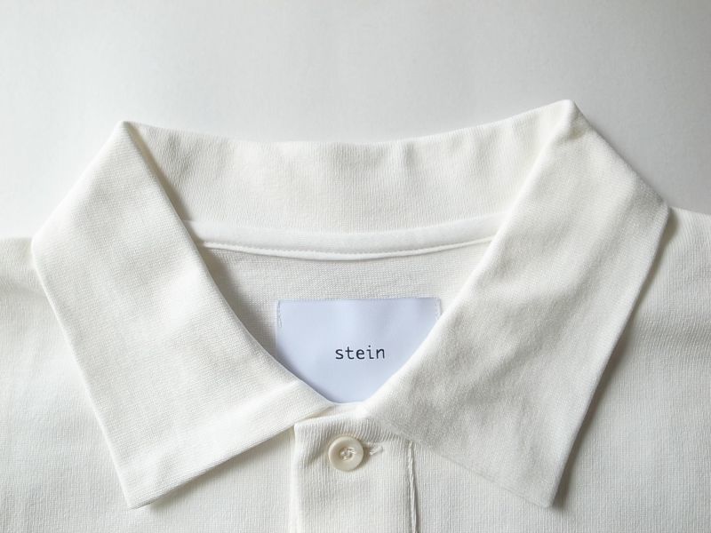 stein POLO HALF SLEEVE SHIRT・OFF WHITE - tity