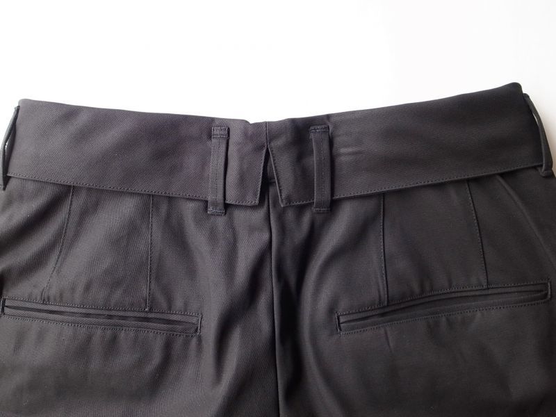 stein DOUBLE WAIST WIDE TROUSERS・BLACK - tity