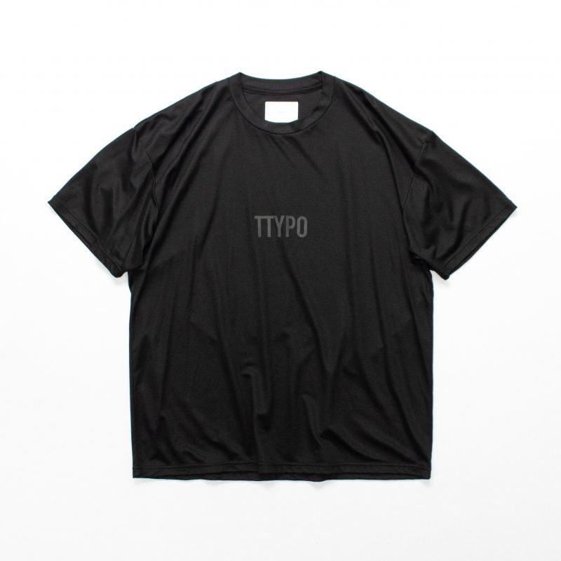 爆買い得価】 stein PRINT TEE - TYPOGRAPHY - BLACK M ivezI