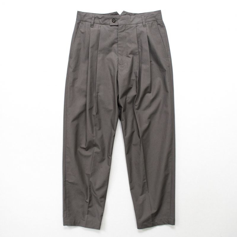 stein WIDE TAPERED TROUSERS_B・CONCRETE - tity