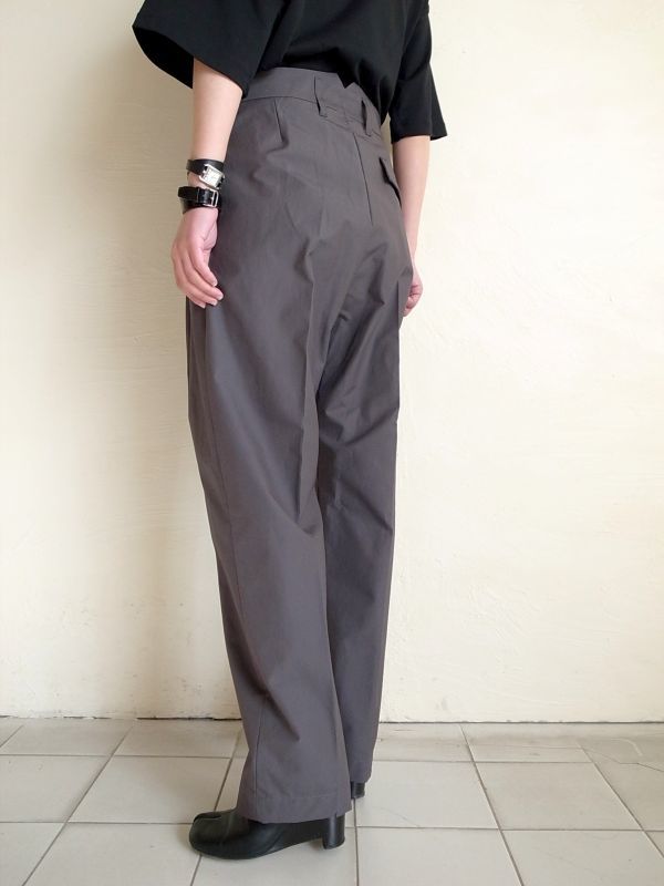 stein WIDE TAPERED TROUSERS_B・CONCRETE tity