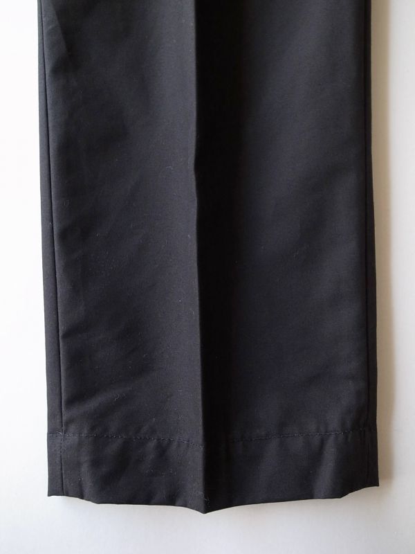 stein WIDE TAPERED TROUSERS_B・BLACK - tity