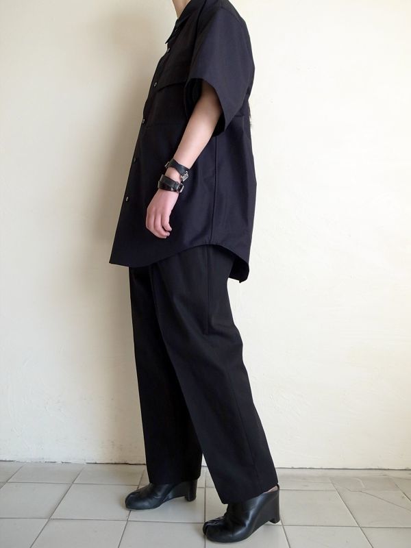 stein OVER SLEEVE SS SHIRT・DARK NAVY - tity