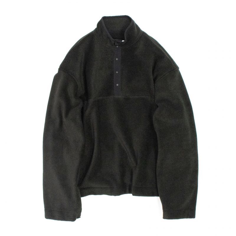 stein OVERSIZED FLEECE TOP・BLACK - tity