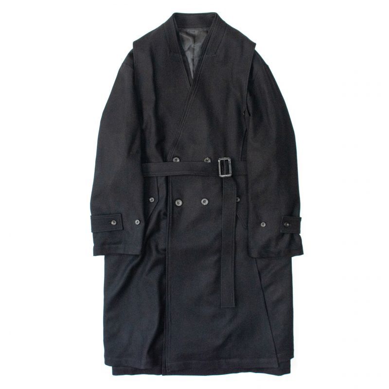 ジャケット/アウターstein Oversized Liner No Collar Coat ...