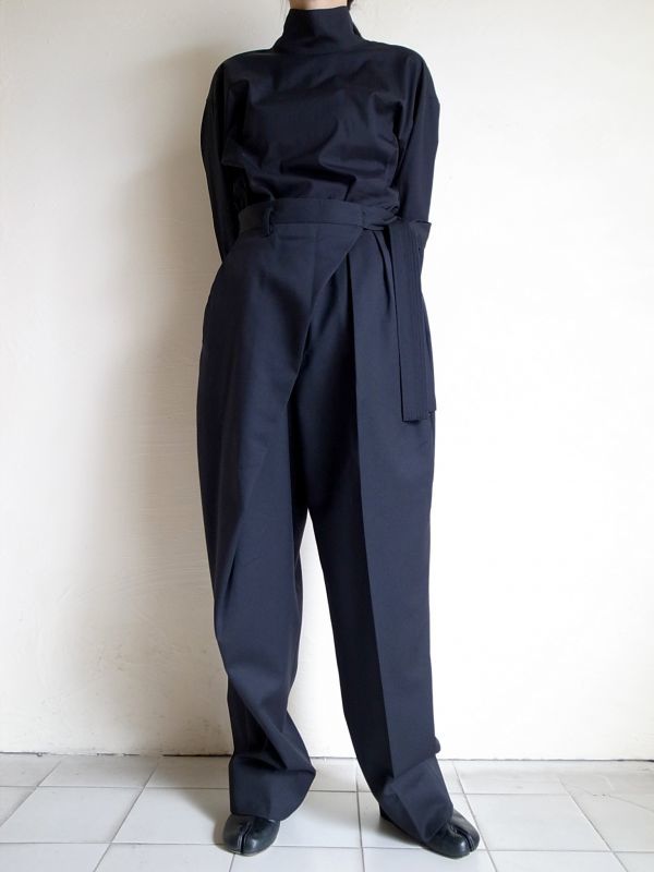 SOSHI OTSUKI ソウシオオツキ WRAP KNOT TROUSERS franquia.bidoncred