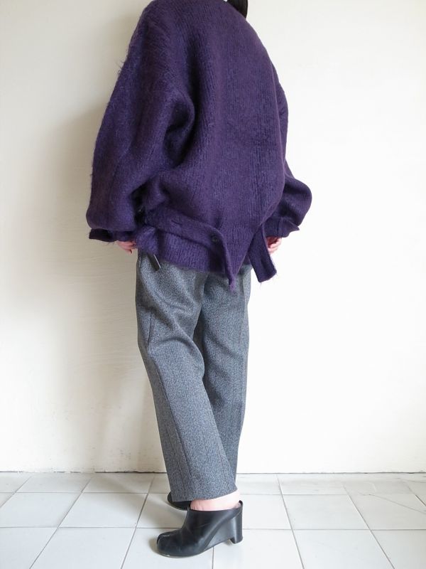 stein シュタイン KID MOHAIR LS / PURPLE - トップス