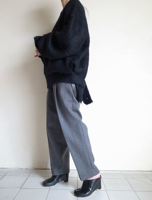 stein KID MOHAIR LS・BLACK - tity