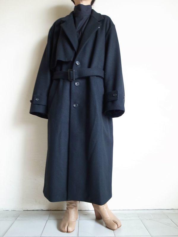 stein LAY CHESTER COAT・BLACK - tity
