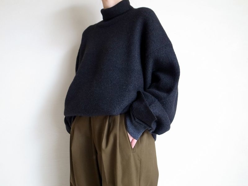 YOKE 20AW CONNECTING HIGHT NECK KNIT LS | isn-india.org