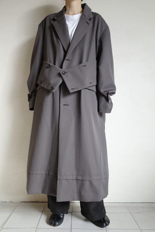 【stein】New Structure Chester Coat【21ss】