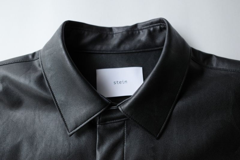 stein FAKE LEATHER DOWN PAT SHIRT - tity