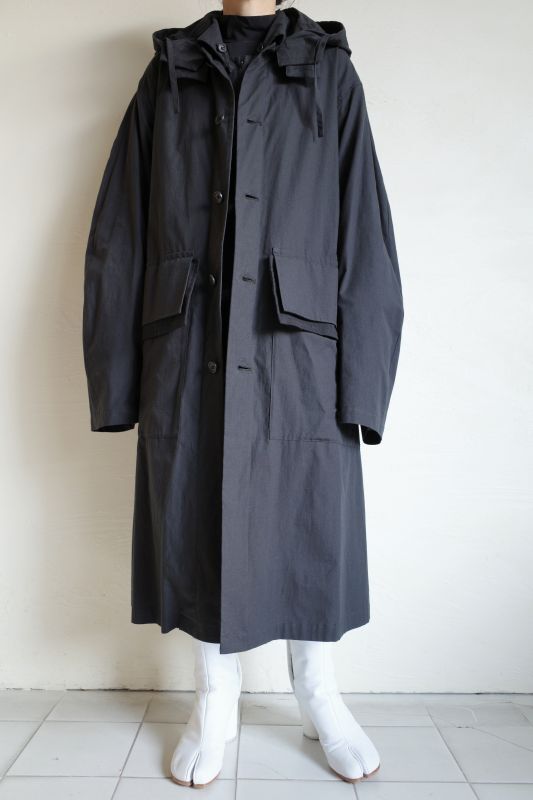 stein OVERSIZED LAYERED HOODED COAT - tity