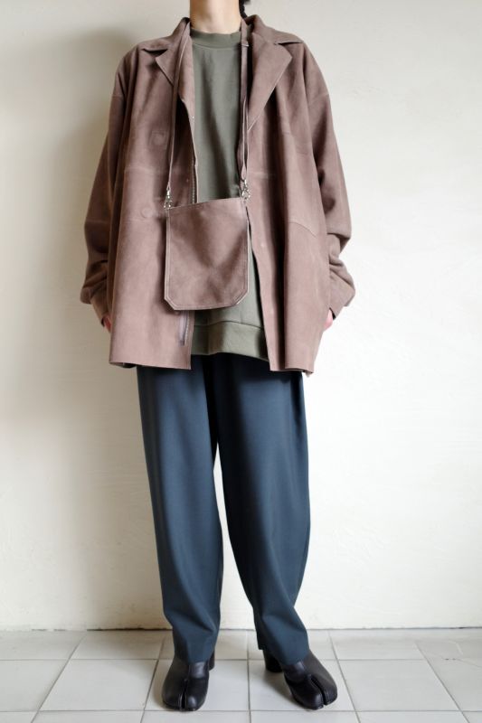 6,399円ヨーク yoke suede cutoff shirt jacket