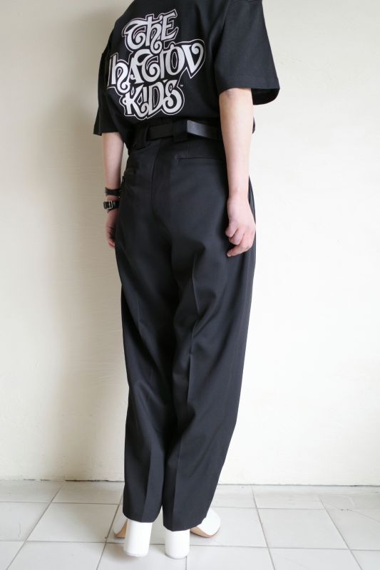 stein 22ss Double Wide Trousers GR.khaki - greatriverarts.com