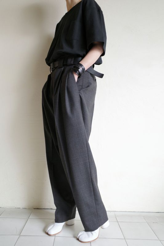 stein 21ss Double Wide Trousers smcint.com
