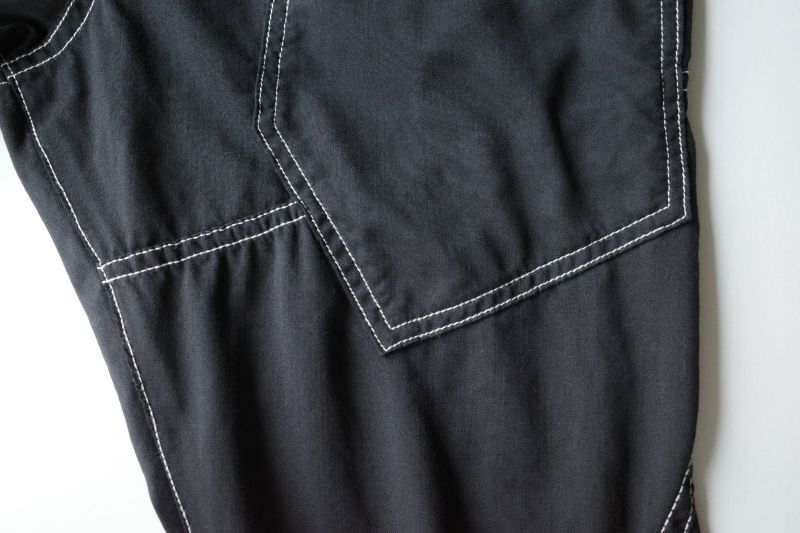 sulvam サルバム ”chain stitch patchwork pants”チェーンステッチ