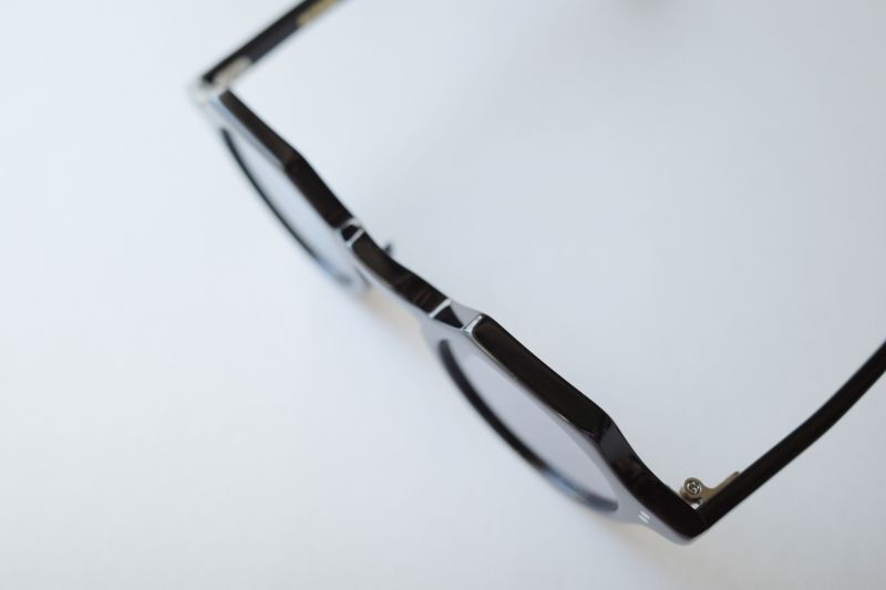 INTERIM インテリム CELLULOID BLACK CROWN PANT GLASSES