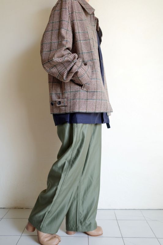 INTERIM インテリム LOVAT TWEED HARRINGTON JACKET - tity