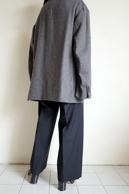 stein OVERSIZED SINGLE BREASTED JACKET・DARK GREY - tity