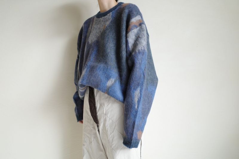 YOKE ROTHKO JACQUARD CREW NECK - ニット/セーター