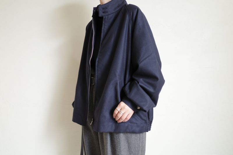 INTERIM インテリム CASHMERE FLANNEL DRIZZLER JACKET - tity