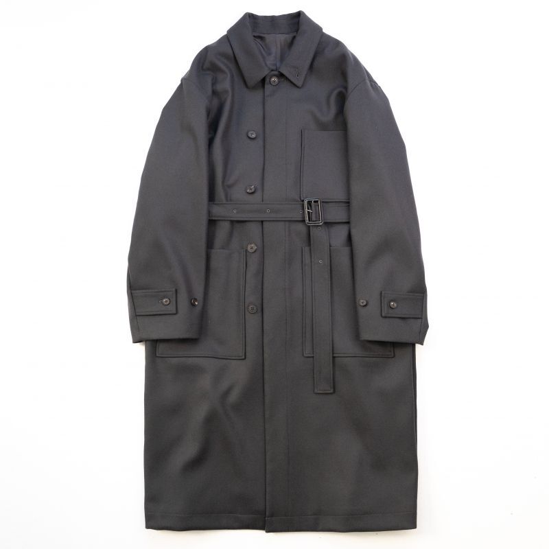 stein OVERSIZED DOUBLE BUTTON COAT・SHADE CHARCOAL - tity
