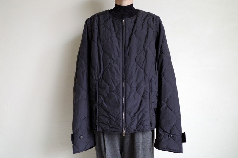 stein DEFORMABLE QUILTED JACKET・BLACK - tity