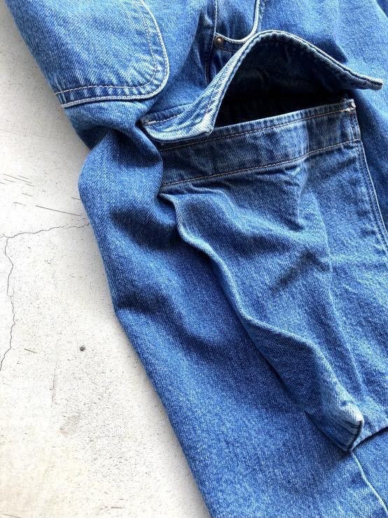 RELAX FIT リラックスフィット ”HANDSFREE DENIM PT washed”・ユーズド