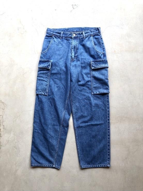 RELAX FIT リラックスフィット ”HANDSFREE DENIM PT washed”・ユーズド 