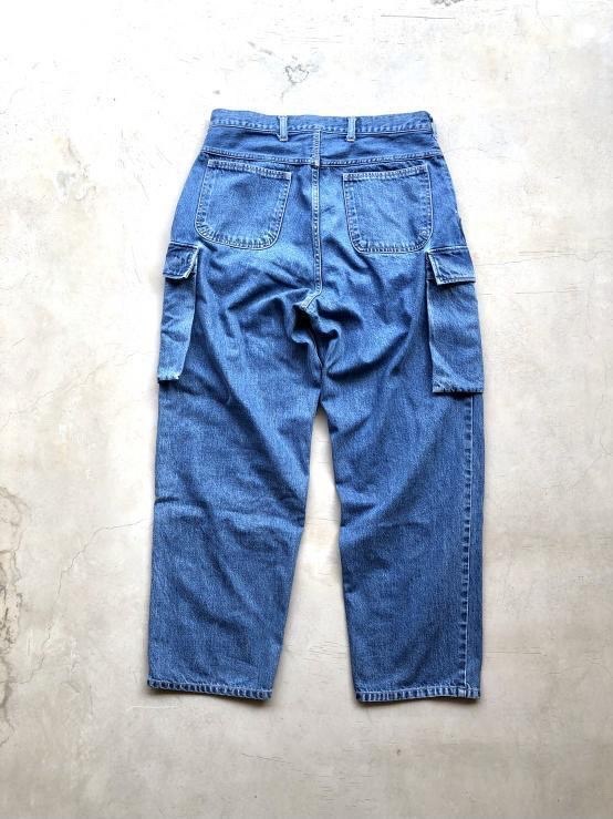 RELAX FIT リラックスフィット ”HANDSFREE DENIM PT washed”・ユーズド