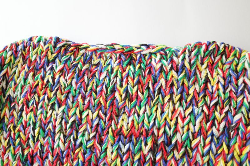 WATARU TOMINAGA hand knitted multicolored sweater - tity