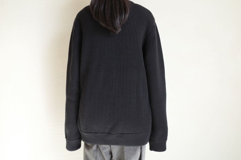 INTERIM インテリム HAND FRAMED DRIVERS ZIP KNIT - tity