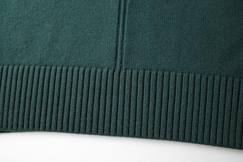 stein OVERSIZED HIGH NECK KNIT GREEN | sweatreno.com