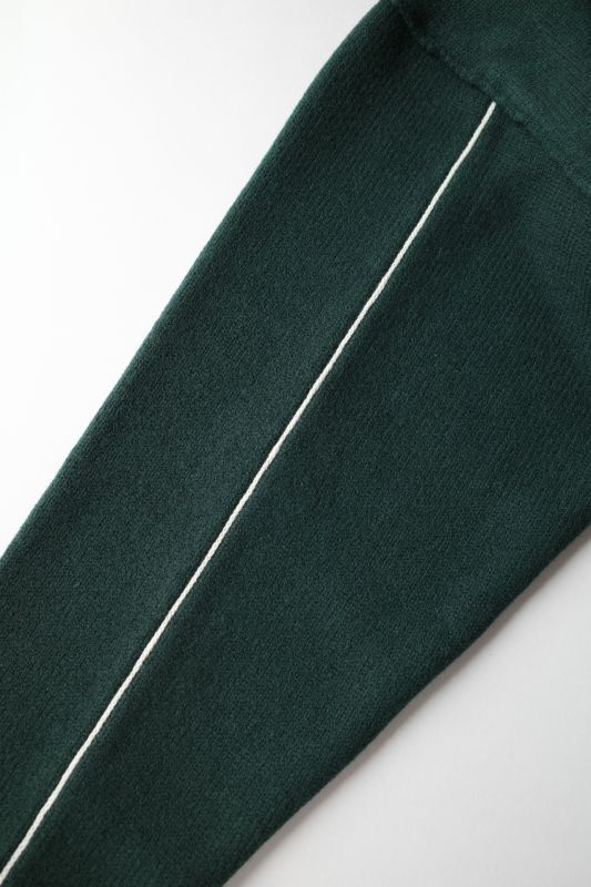 stein OVERSIZED IMPRESSION HIGH NECK KNIT LS・GREEN - tity