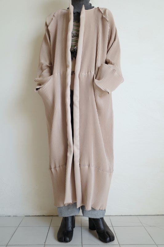 kotoha yokozawa 40%OFF コトハヨコザワ pleats coat・beige - tity
