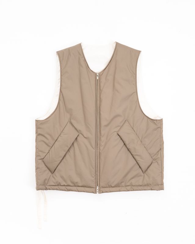 【売り廉価】S carol REVERSIBLE VEST stein ブラック ベスト