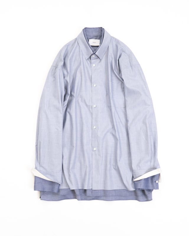 stein OVERSIZED LAYERED SHIRT 22ss-