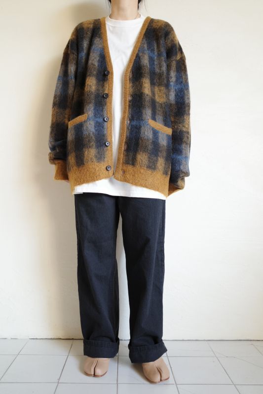 stein KID MOHAIR CARDIGAN・CHECK - tity