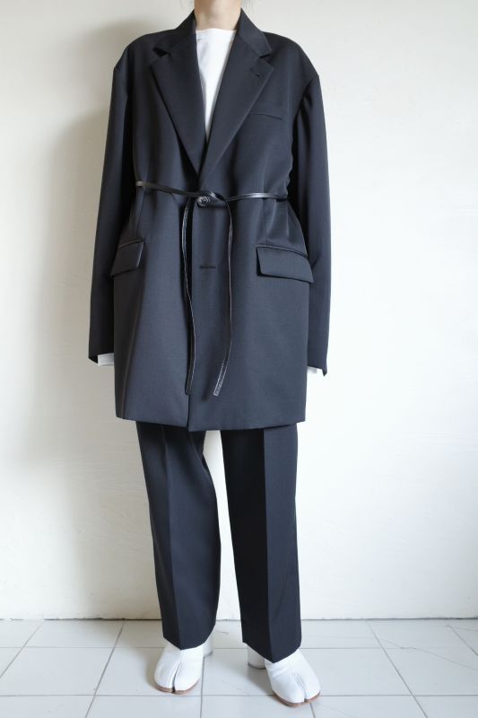 colostein / OVERSIZED LONG TAILORED JACKET