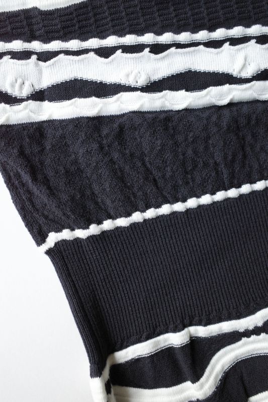 sulvam サルバム ”bicolor knit”バイカラーニット - tity