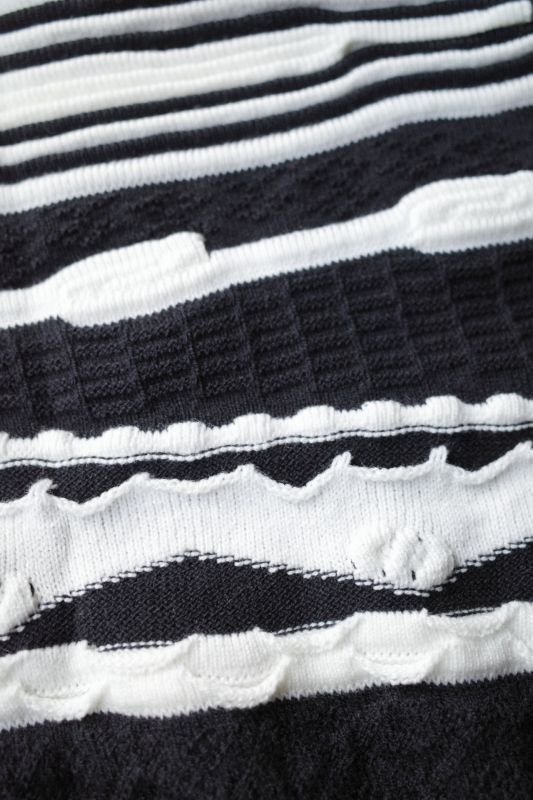 sulvam サルバム ”bicolor knit”バイカラーニット - tity